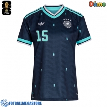 Fotballdrakt Dame Tyskland Nico Schlotterbeck #15 Bortedrakt VM 2026 Kortermet